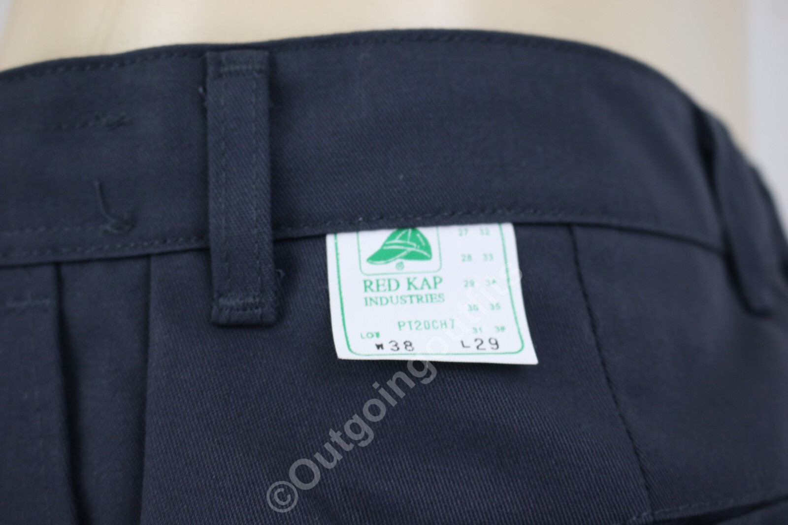 NEW Red Kap Industries Men's Gray Work Pants Size w38 L29