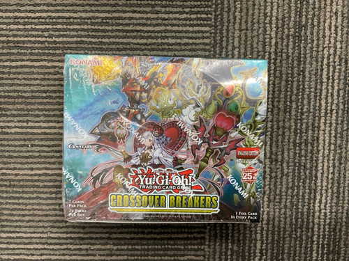 YuGiOh! Crossover Breakers Booster Box 1st Ed. Factory Sealed 24 Packs English