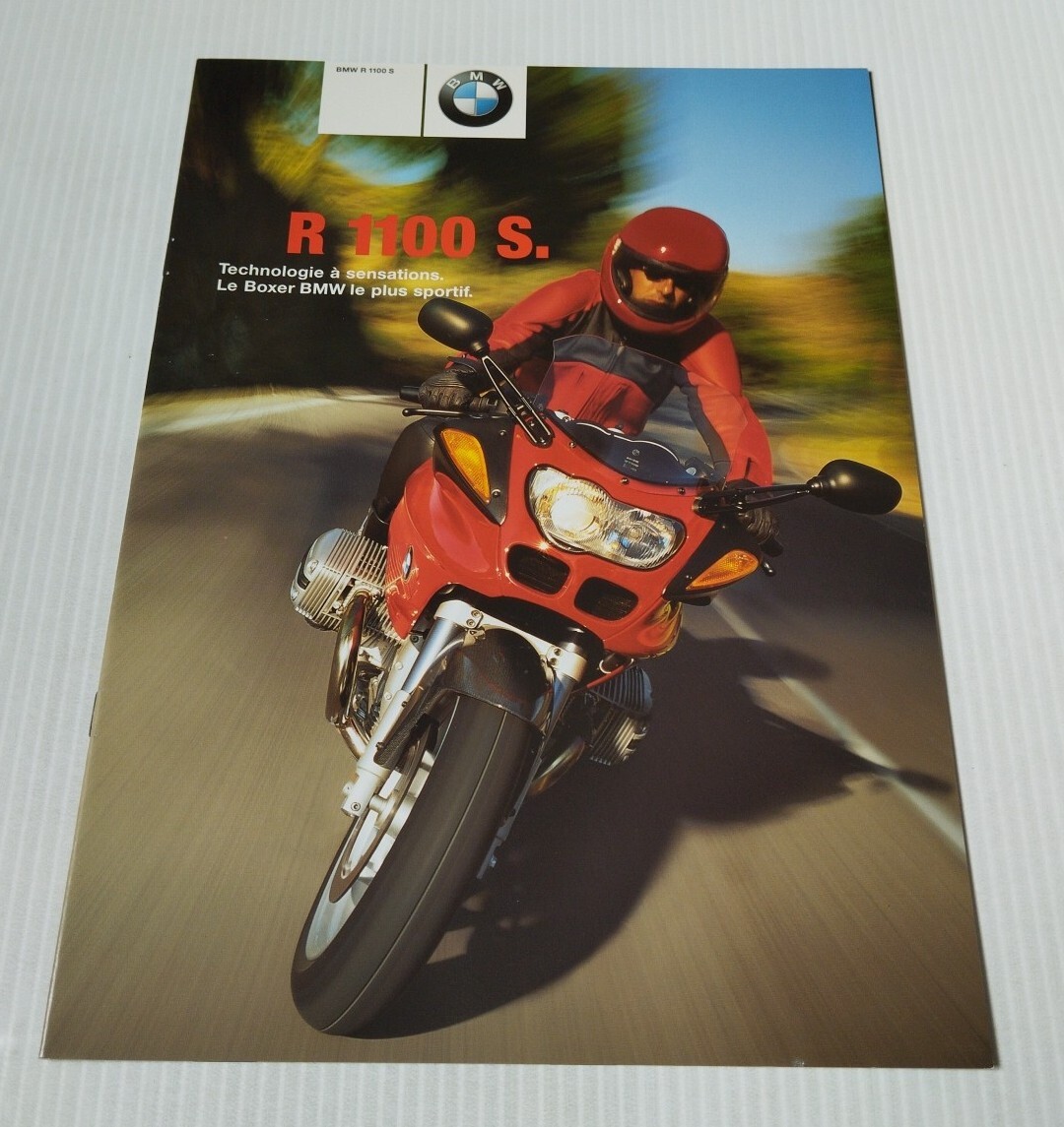 Catalogue moto BMW R 1100 S de 2000 prospectus documentation papier