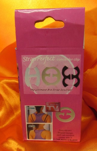 Strap Perfect 3 Concealer Clips, schwarz, weiß, hellbraun - Bild 3 von 3