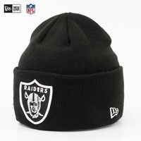 New Era Cap Nfl Las Vegas Raiders Winter Strick MüTze Beanie Schwarz