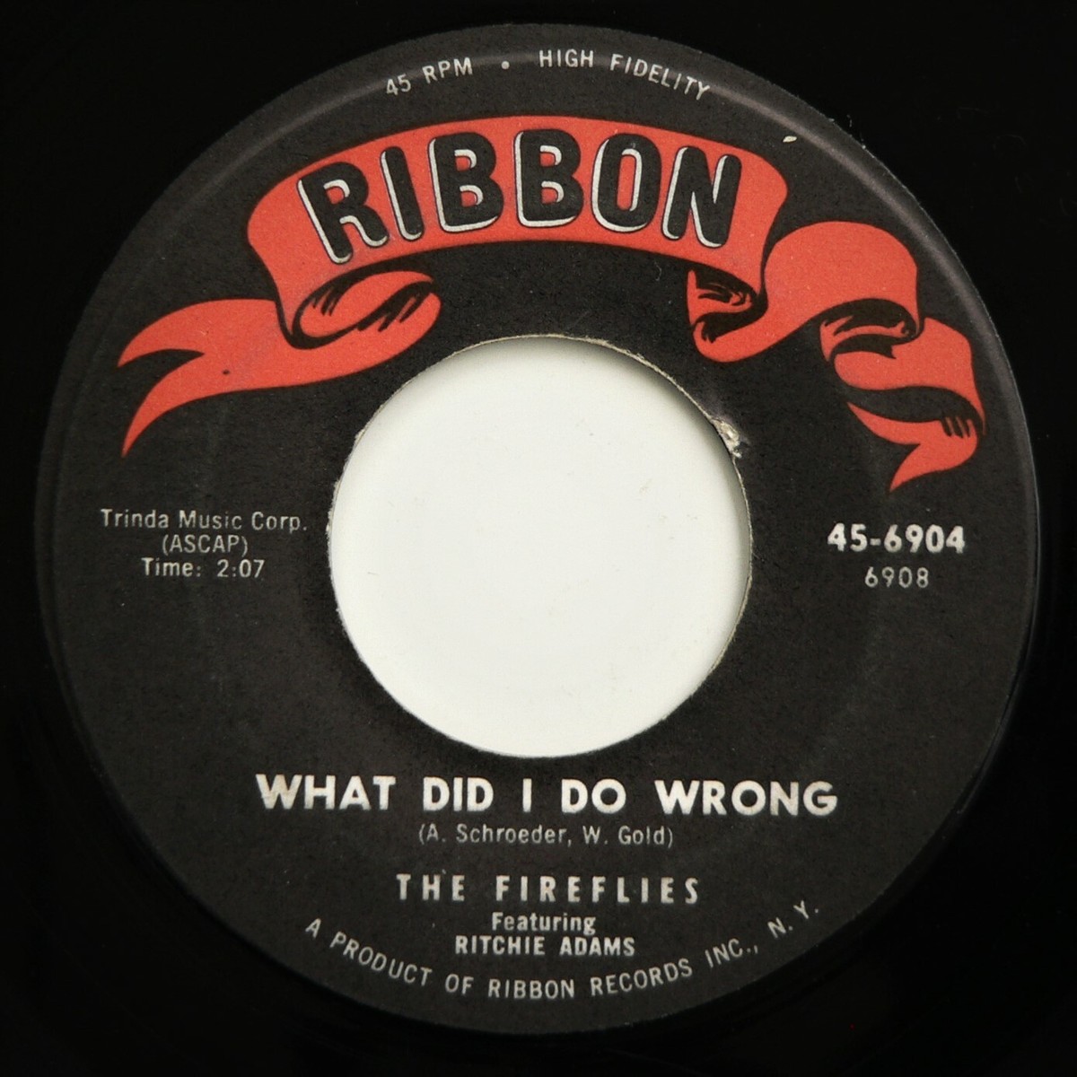 THE FIREFLIES ~ I CAN'T SAY GOODBYE ~ VG ~ DOO WOP 7