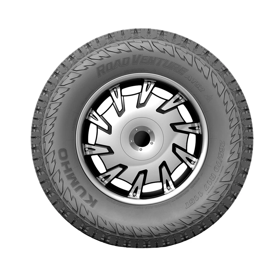 1 New Kumho Road Venture At52 - Lt275x55r20 Tires 2755520 275 55 20 - Image 3 of 4