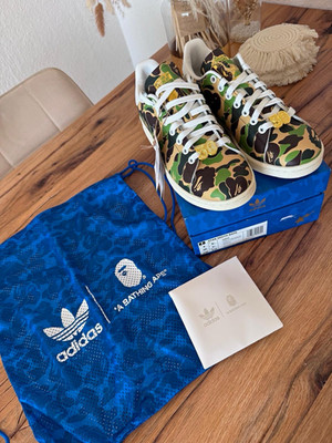 adidas x BAPE Stan Smith   Streng limitiert | Designer- & SammlerschuEU 38 2/3