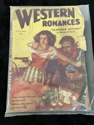 Vintage WESTERN ROMANCES - October 1935 Volume 18 Number 53 Glorious Savage