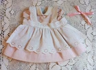 Mattel 1960’s Chatty Cathy Pink Peppermint Dress Set
