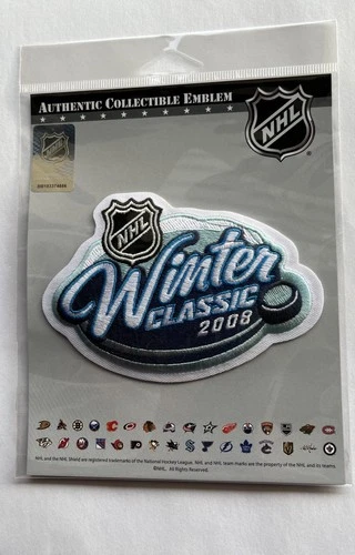 2008 NHL WINTER CLASSIC PLAYER JERSEY PATCH LIMITED OFFICIALLY LICENSED - Picture 1 of 2