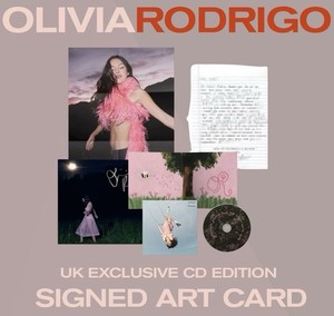 Olivia Rodrigo Signed CD | eBay