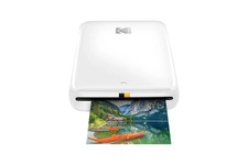 Kodak Step Instant Mobile Photo Printer and Photo Paper (White, 50 Sheets),