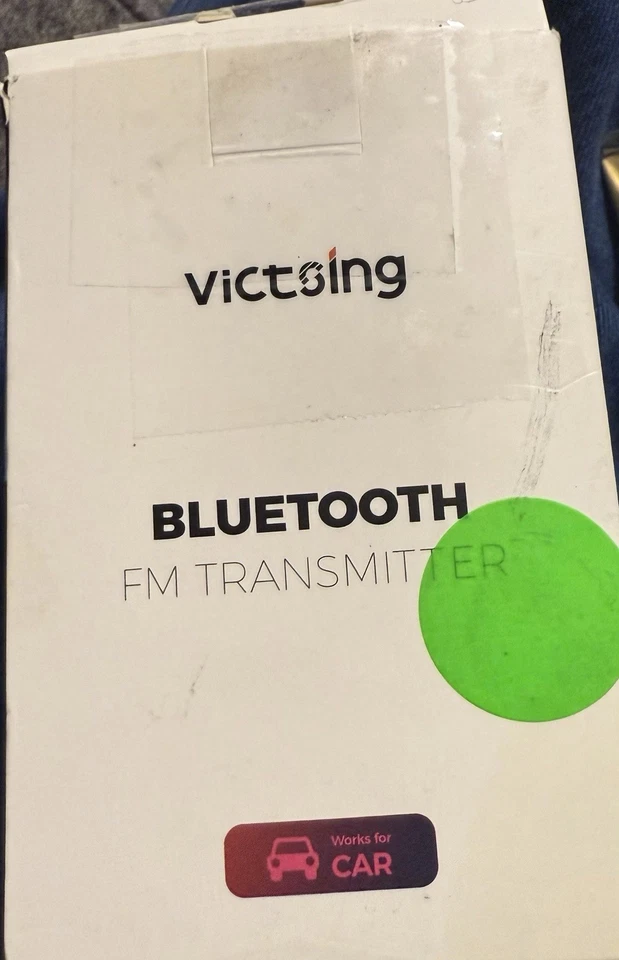 VicTsing Bluetooth FM Transmitter Adapter, QC3.02 Microphones Radio Adapter NEW - Image 4 of 4