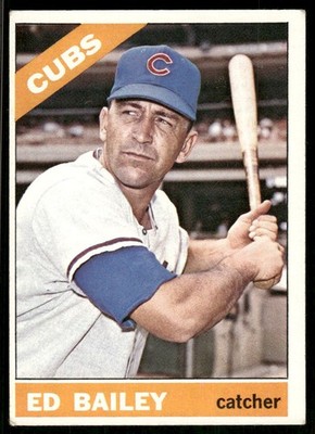 1966 Topps Ed Bailey #246 Chicago Cubs
