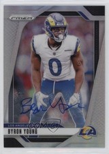 2024 Panini Prizm Silver Prizm Auto Byron Young #170 Auto 0c3