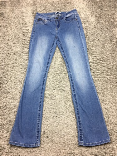 Mudd Skinny Boot Jeans Womens Size 9 Juniors Blue Denim FLX Stretch