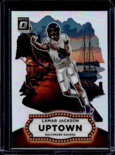 2025 Donruss Optic Lamar Jackson Base (RAW)