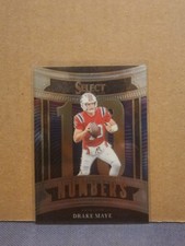 2025 Panini Select - Select Numbers Drake Maye #15 New England Patriots