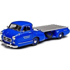 Ixo 1/43 Scale Mercedes-Benz Racing Car Transporter 1955 Blaues Wunder