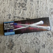 Brookstone Electronic Drum Sticks Set Of Two Sticks with Speakers