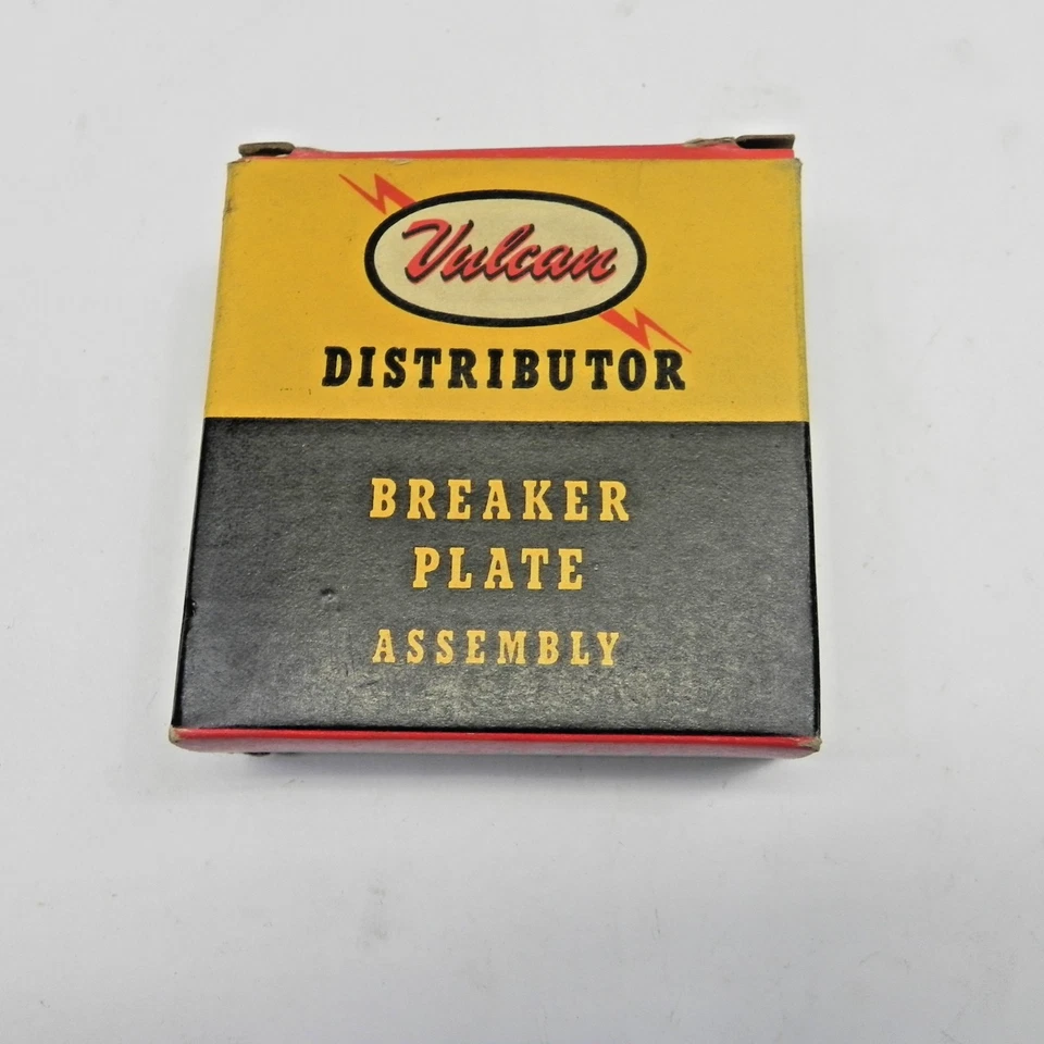 1959 EDSEL 1949-1959 FORD VULAN DISTRIBUTOR BREAKER PLATE DUAL POINT 6 CYL #2601 - Image 2 of 4