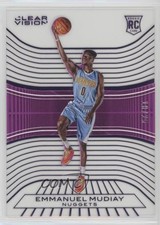 2015-16 Panini Clear Vision Rookies Purple 18/25 Emmanuel Mudiay #108 1u6