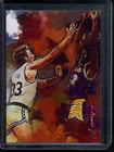 Larry Bird Magic Johnson #26 Art Card Limited 40/50 Edward Vela Signed