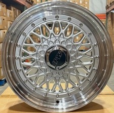 15x7 20mm 4x100 114.3 Ipw Wheels Rims Bmw E30 84-91 3 Series E21 2002 Rs Style