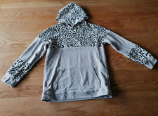 Mädchen Hoody Kapuzenpullover Leopard Sweatshirt Gr. 140