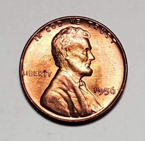 1956 P LINCOLN WHEAT PENNY UNC #C9016
