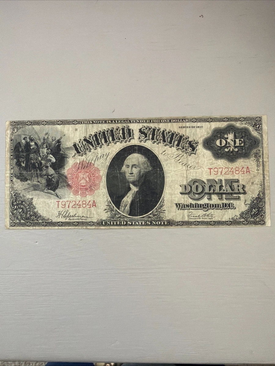 Circulated $1 1917 Year United States Large Size Notes for sale | eBay