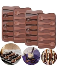 Palksky Hot Chocolate Spoon Molds - Candy Cane & Peppermint Silicone….