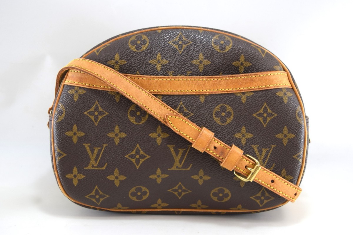 Auth Louis Vuitton Blois Crossbody Bag Monogram Canvas M51221 LV