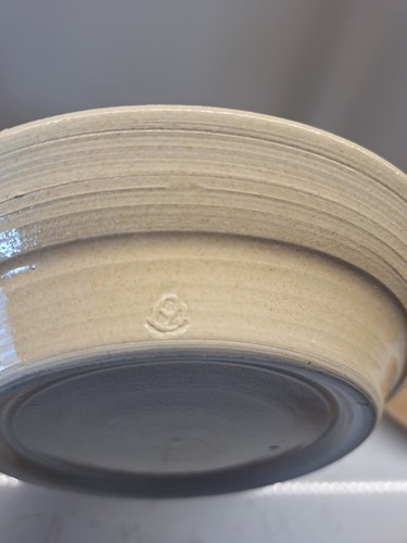 Handmade Studio Pottery Plates Set Of 4, Beige Tan Neutral Organic Modern - Bild 5 von 9