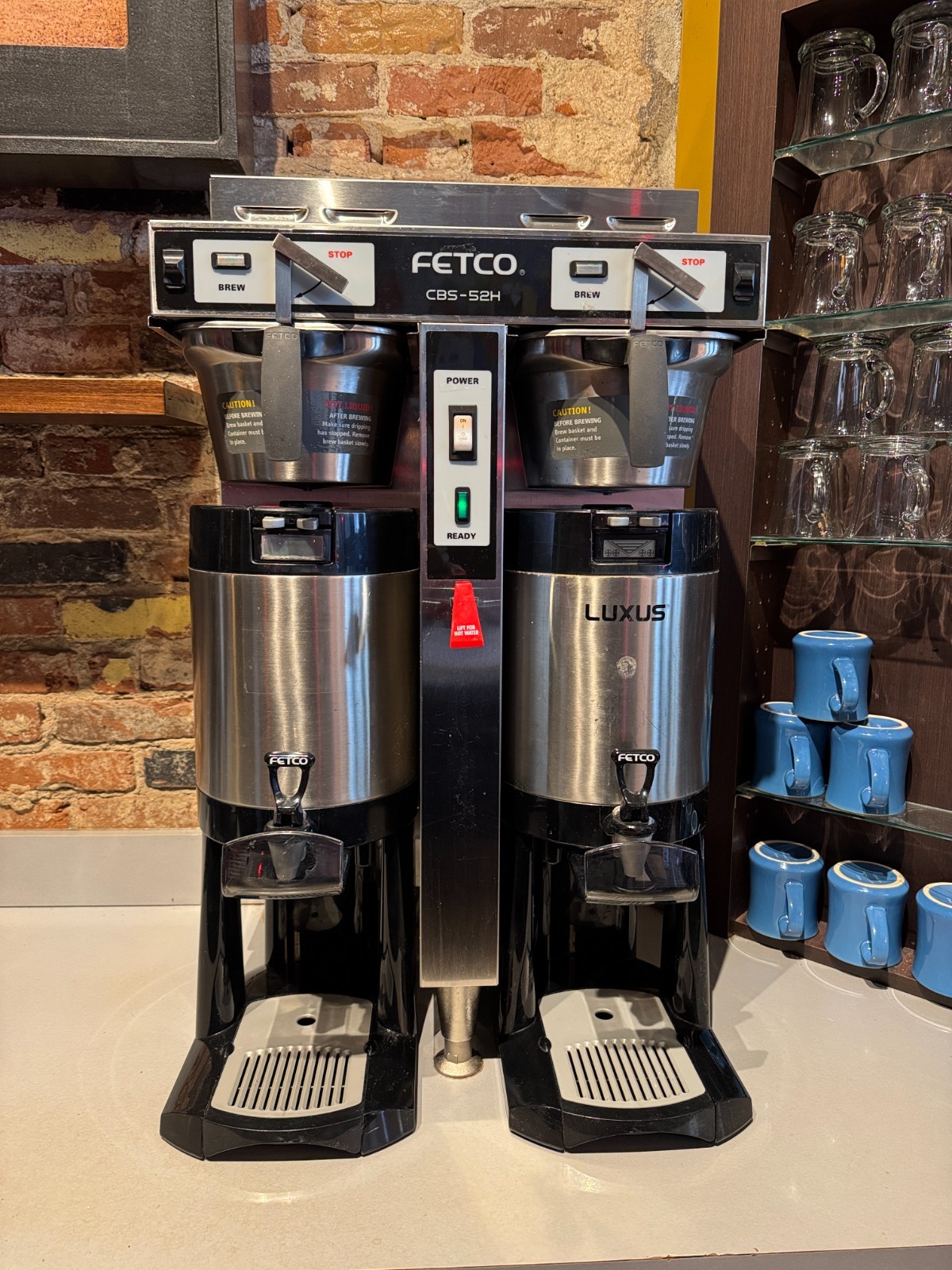 FETCO CBS-52H-15 Twin 1.5 Gal. High Volume Thermal Coffee Brewer