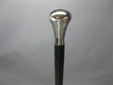 Antique Style Silver Brass Vintage Designer Handle Walking Wooden Stick Cane New