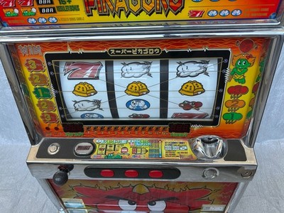 Slot Machine Yamasa Japanese Works Mechanical Skill Stop Pikagoro