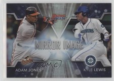 2016 Bowman's Best Mirror Image Adam Jones Kyle Lewis #MI-9 0f6