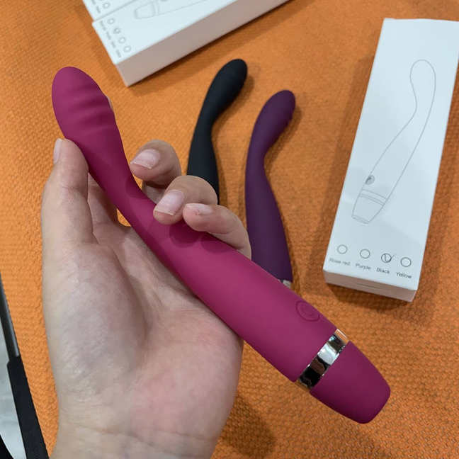 Rechargeable Anal Sex Toys for Women Orgasm-Vibrator-Clit-G-Spot-Dildo-Massager