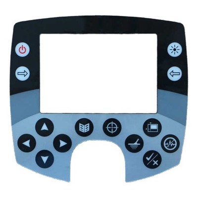 Fo MINELAB E-TRAC Detector Membrane Keypad