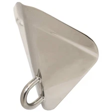 Cruisers Yachts Boat Bow Plate Chafe Guard BP-032 | 8 x 9 Inch SS