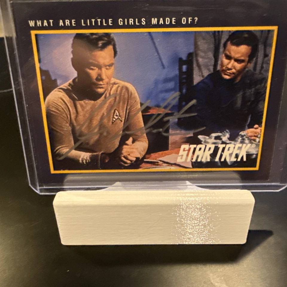 Star Trek 25Th Anniversary 1991 Impel #19 William Shatner On-Card Auto JSA! - Image 2 of 4