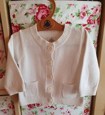 Petit Bateau Strickjacke Weste Cardigan offwh...