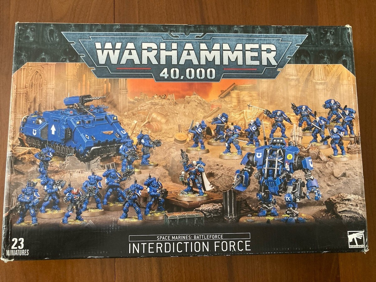 Games Workshop Warhammer 40k Space Marines Battleforce Games Workshop Warhammer 40k Space Marines Battleforce