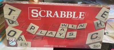 Scrabble board game 2013