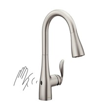 Moen Arbor 7594EVSRS SMart Kitchen Faucet,Spot Resist Stainless NEW 