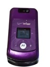 Motorola Razr V3m - Purple and Silver Verizon