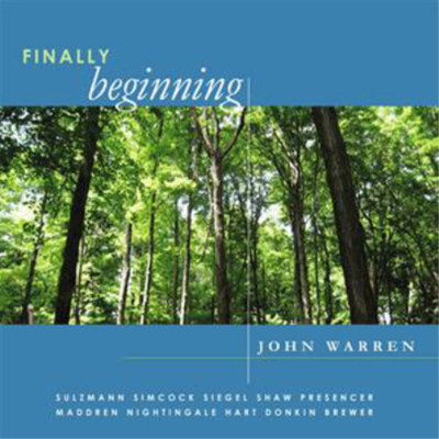 John Warren Finally Beginning (CD) Album