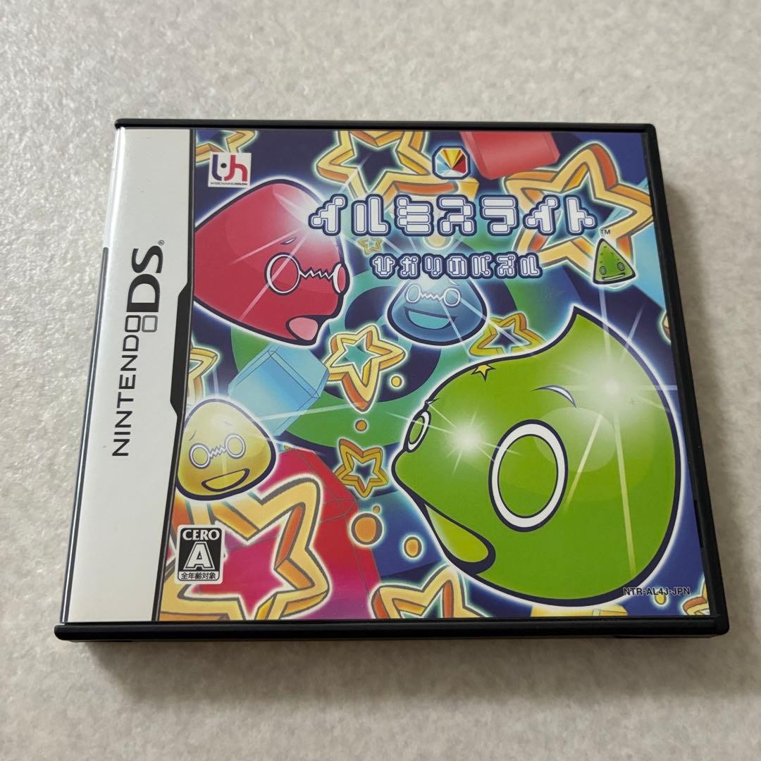 Illumi Slight Hikari no Puzzle Nintendo DS Used tested Japanese ver with Case