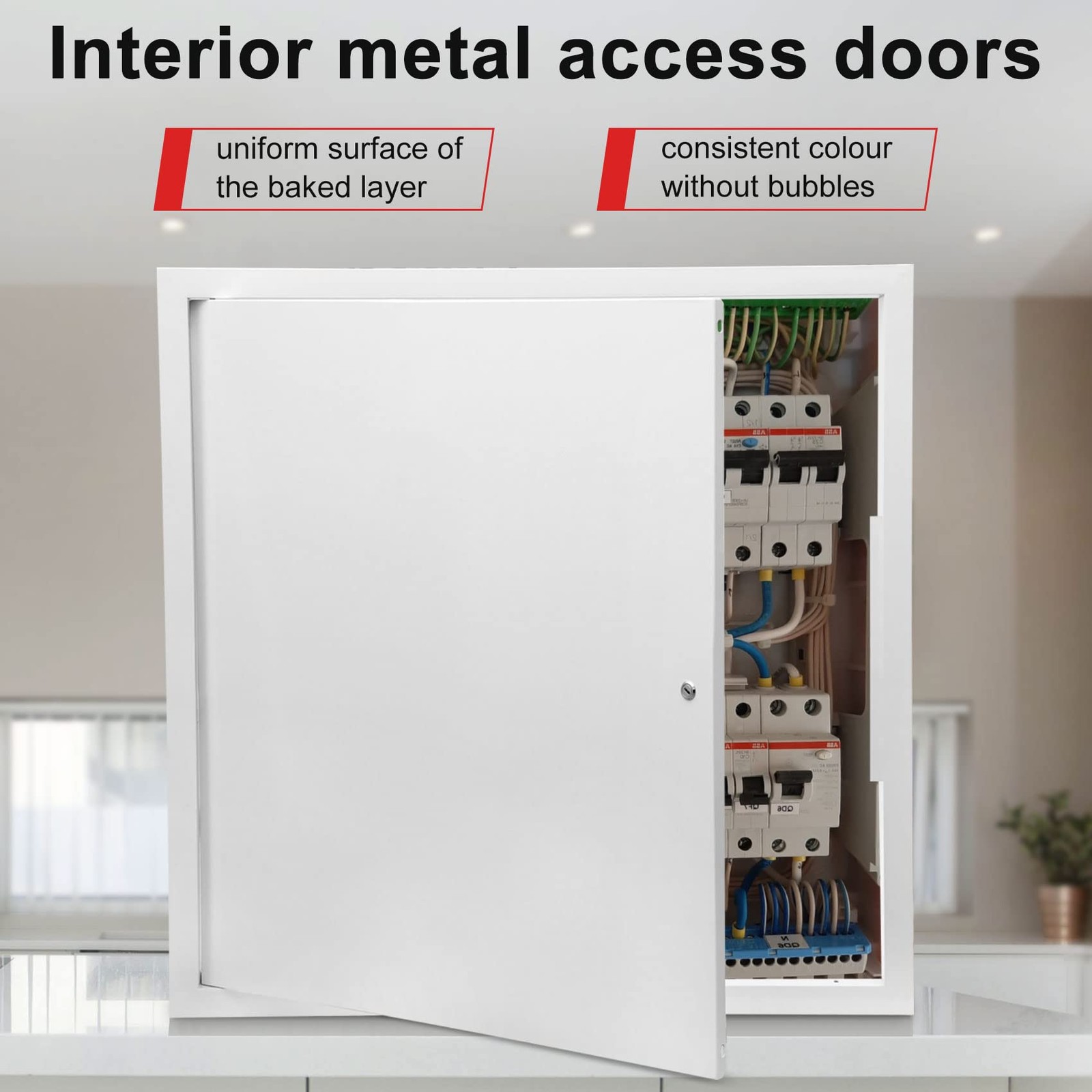 Thicken 1mm 24 x 24 Access Panel for Drywall,Attic Door, Ceiling Access Panel...