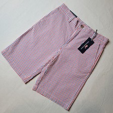Vineyard Vines Boys Size 16 NWT Breaker Shorts Plaid Gingham Seersucker