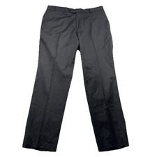 Brooks Brothers Traditional 1865 Reda Wool italy pleated grey Pants fits 34 29