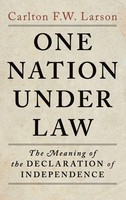 Carlton F. W. Larson | One Nation Under Law | Buch | Englisch (2026)
